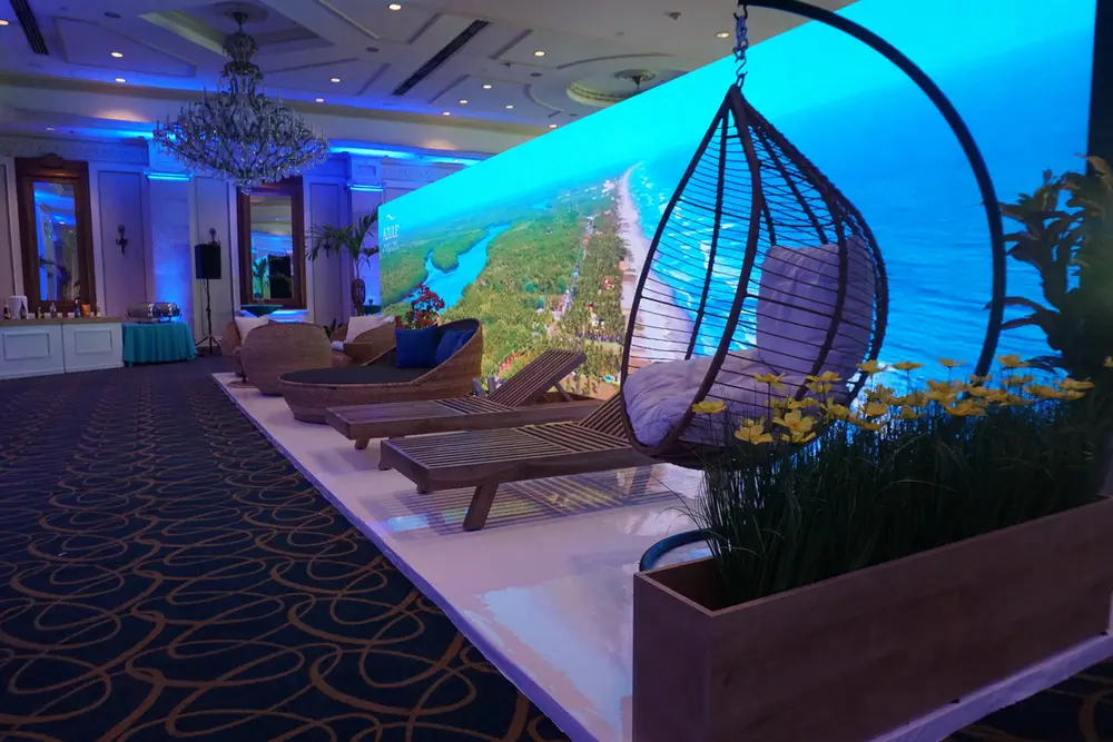 Pantalla LED y video wall de Memories Sound Live en un evento en El Salvador 3