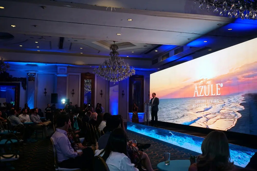 Pantalla LED y video wall de Memories Sound Live en un evento en El Salvador 4